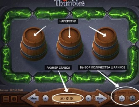 тактика выигрыша в напёрстки