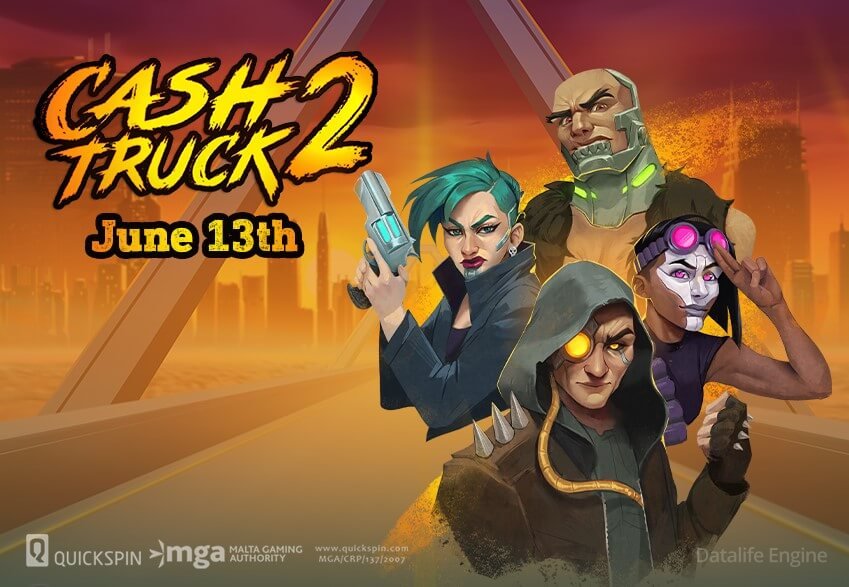 Слот Cash Truck 2 от Quickspin. Обзор игрового автомата