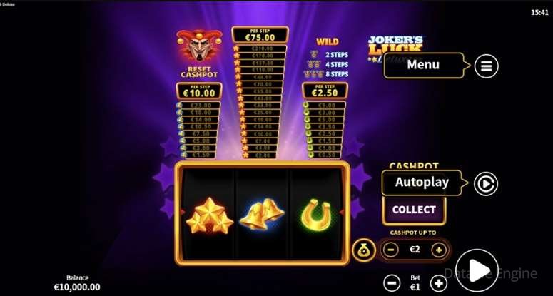 слот Joker's Luck gameplay