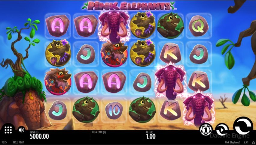 Слот Pink Elephants 2. Обзор игрового автомата + Бонусы