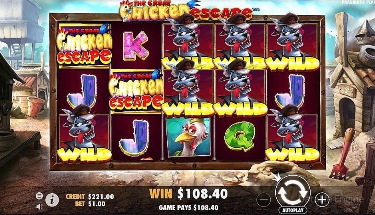 Slot The Great Chicken Escape wild