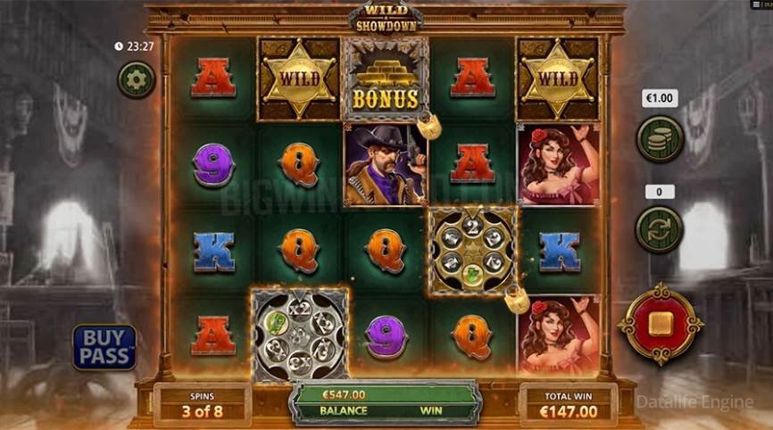 Обзор игрового автомата showdown